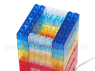 Illustration for article titled LEGO Brick Tower Mood Light Builds a Castle of Happiness